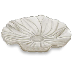 Тарелка обеденная 28см IVV Magnolia слоновая кость Италия детали