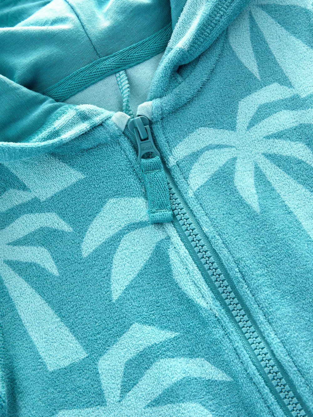 Комбинезон махровый пляжный для мальчика Next E22-918, Голубой