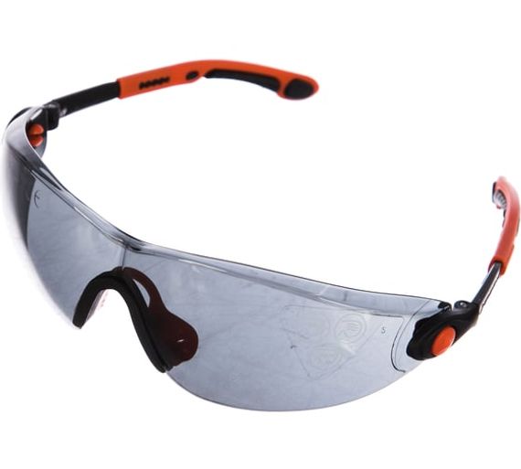 Открытые защитные очки Delta Plus VULCANO2 с затемненной линзой VULC2NOFU