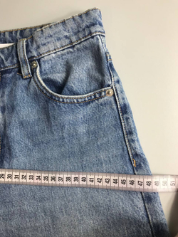 Джинсы Zara широкие, маркировка 36, визуально на 42 размер