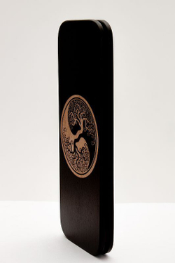 Доска садху Дерево инь-янь медные гвозди