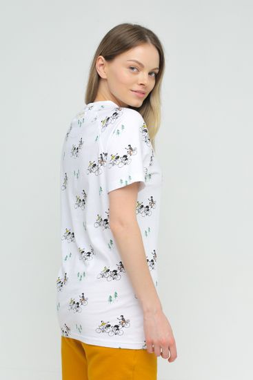 Футболка ЗАПОРОЖЕЦ Velosipedisty (Белый (Snow White))