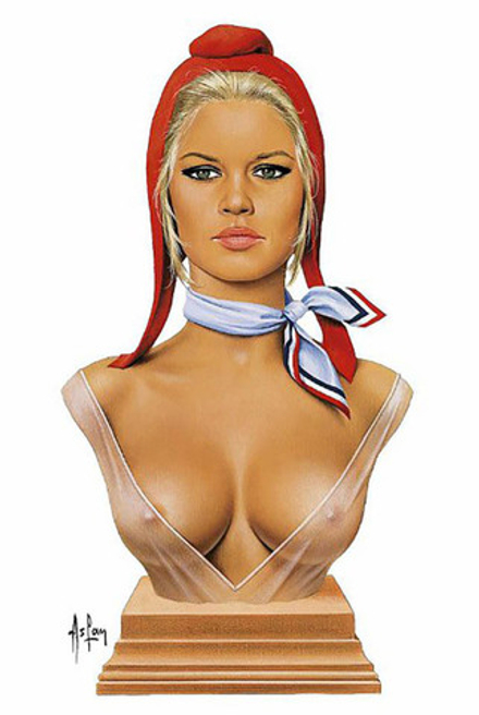 Aslan aka Alain Gourdon (1930-2014) - эротическое искусство французского художника