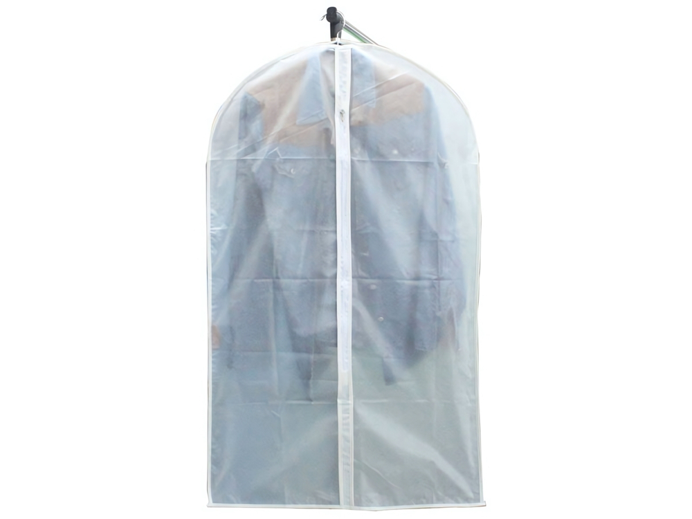 Чехол для одежды белый 60*135см SUN-002
