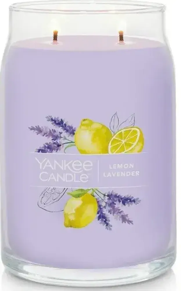 YANKEE CANDLE LEMON LAVENDER 368 GR