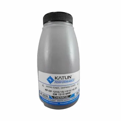Тонер для картриджей HP CB540A/CE320A/CF210A/CF210X Black, химический (55г) Katun. Россия