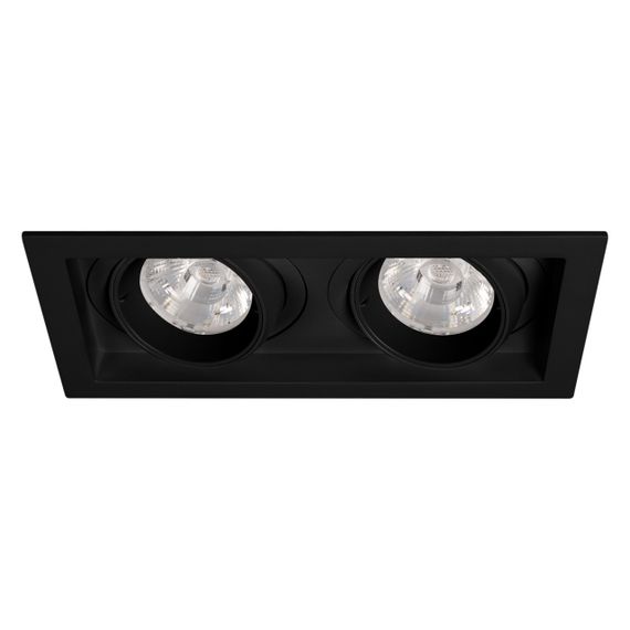 Светильник MS-VORTEX-BUILT-S210x117-2x20W Warm3000 (BK-BK, 20 deg, 230V) Arlight 058442