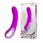 Силиконовый вибратор "Alston" 19,7 x 3,5 см.