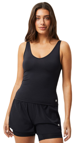 Женский топ теннисный Björn Borg Ace Deep V Tank - черный