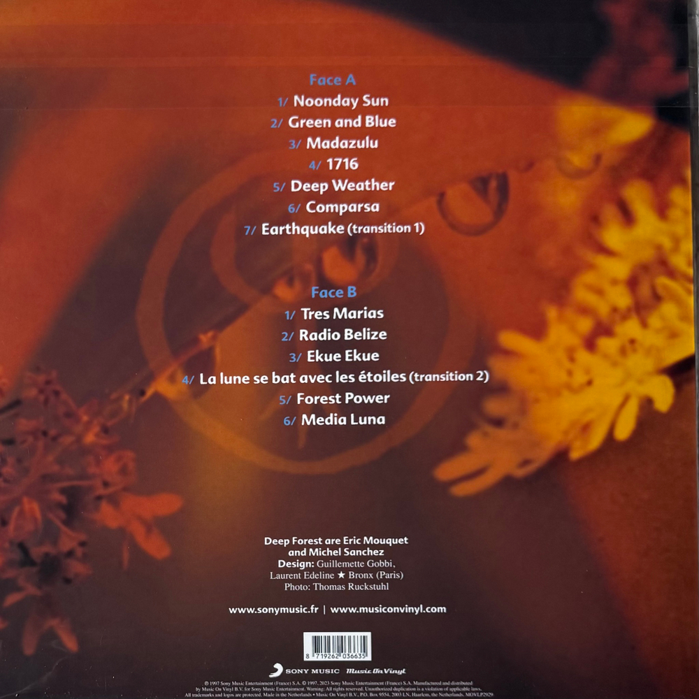 Виниловая пластинка Deep Forest III ‎– Comparsa LP Green
