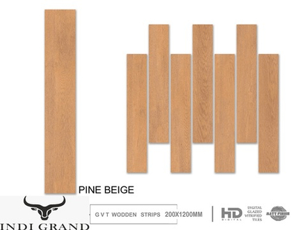 Керамогранит 20x120 cm pine beige