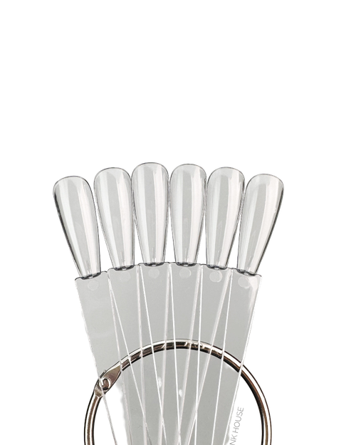 Палитра на кольце обратная балерина Pink House, 50 шт