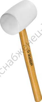 ЗУБР 680 г, Белая резиновая киянка, 20511-680