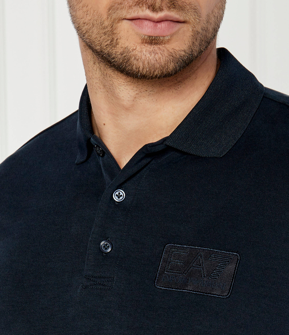 Поло EA7 - темно-синий(6DPF78 PJ6QZ)