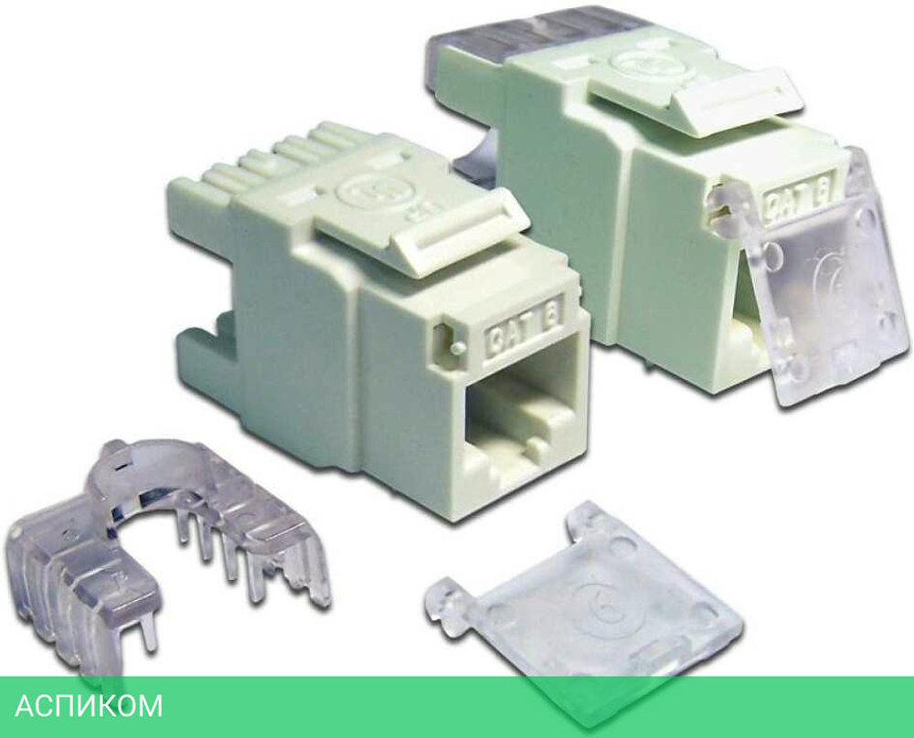 Модуль Lanmaster LAN-OK45U6/180-WH