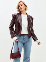 Молочный лонгслив свободного кроя