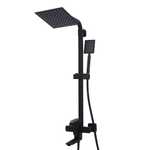 Душевая система 35к HB23803-7 HAIBA лейка "Тропический душ" ЧЕРНЫЙ