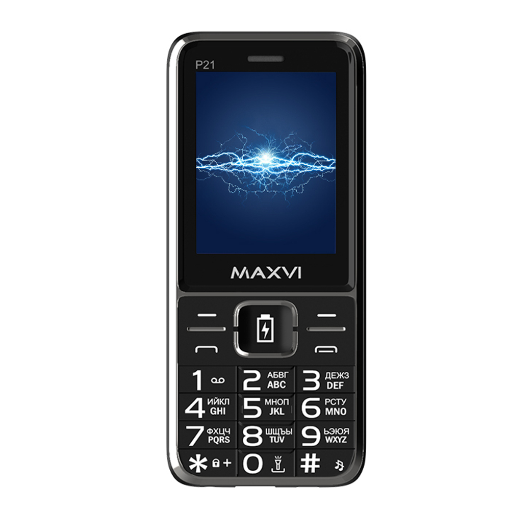 Сотовый телефон Maxvi P21 Black
