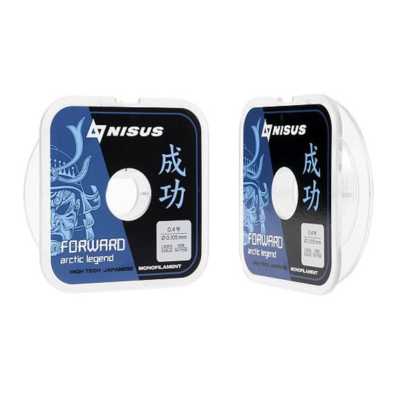 Леска FORWARD ARCTIC LEGEND 0,105mm/50m Nylon Transparent (N-FAG-0.105-50) Nisus