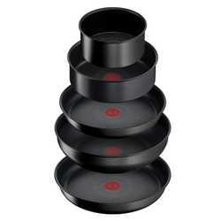 Набор посуды со съемной ручкой Tefal Ingenio Exception Noir, L7639453, 12 предметов