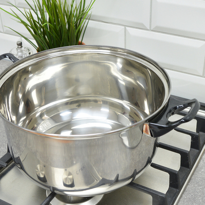 Кастрюля 4,9л нерж "Стрейтон"