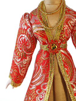 Кукла коллекционная в национальном праздничном костюме Татарка, Казань, 26 см, Потешный промысел