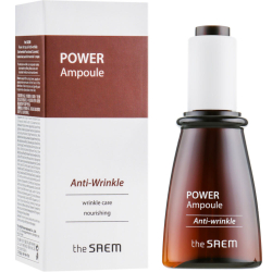 The Saem Power Ampoule Anti-Wrinkle антивозрастная ампульная сыворотка для лица против морщин