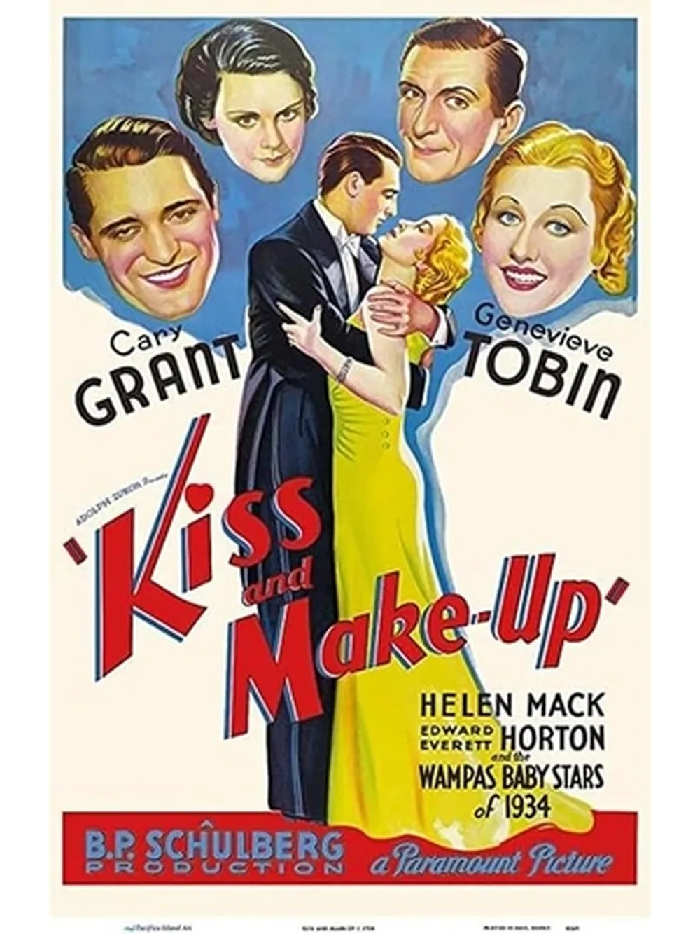 Поцелуй и накрась губы (1934) (DVD-R)