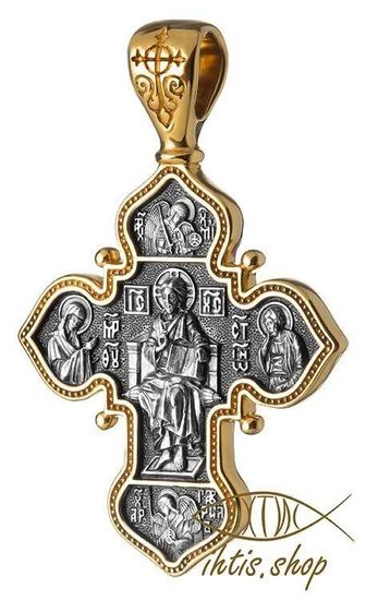 Крест. Иисус Христос "Вседержитель". Пресвятая Троица.
