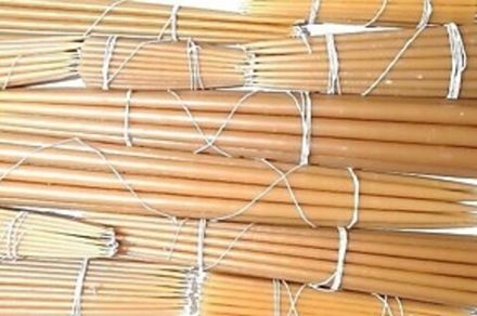 Свечи конусные (маканые) воск 70%