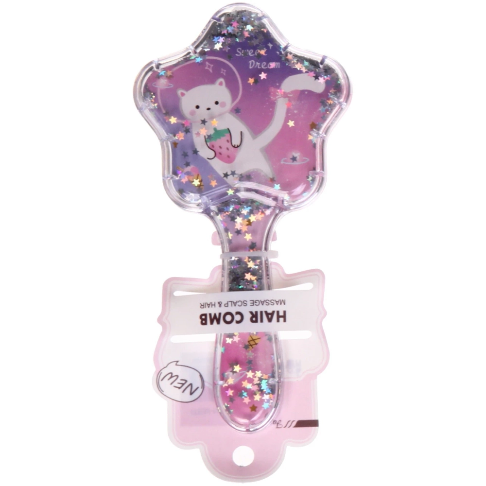 Расческа массажная детская «Baby House Mila», микс 4 вида Котята, 17*8.5см