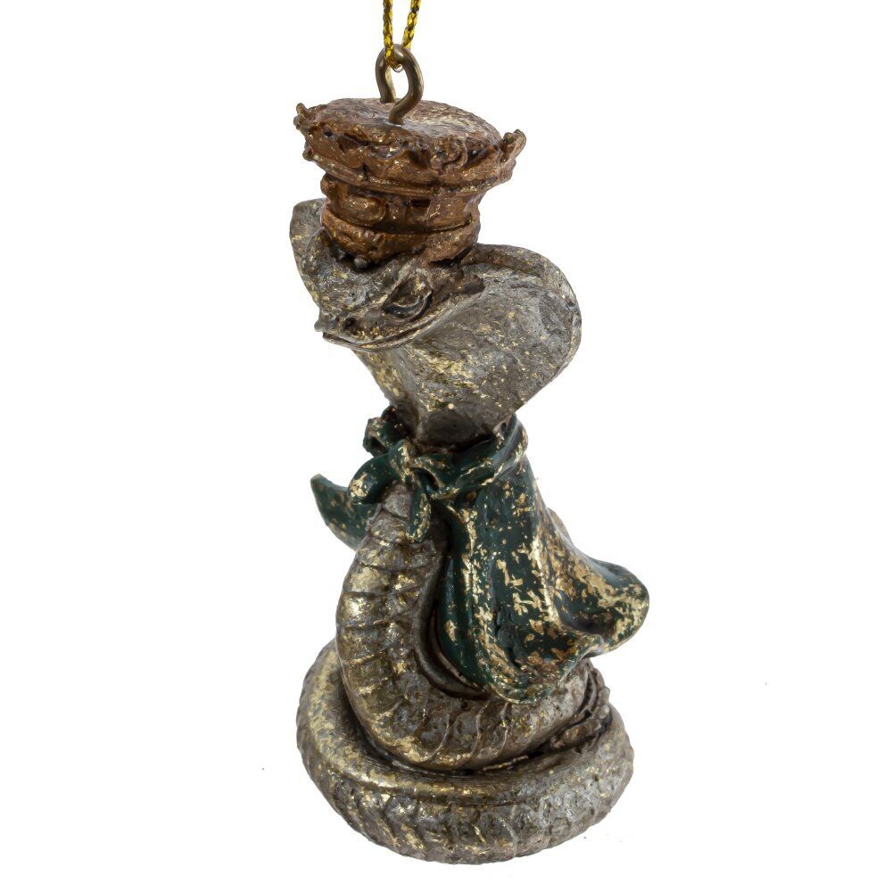 GAEM Фигурка декоративная подвесная "Змея", L4 W3,5 H7 см, 6в.