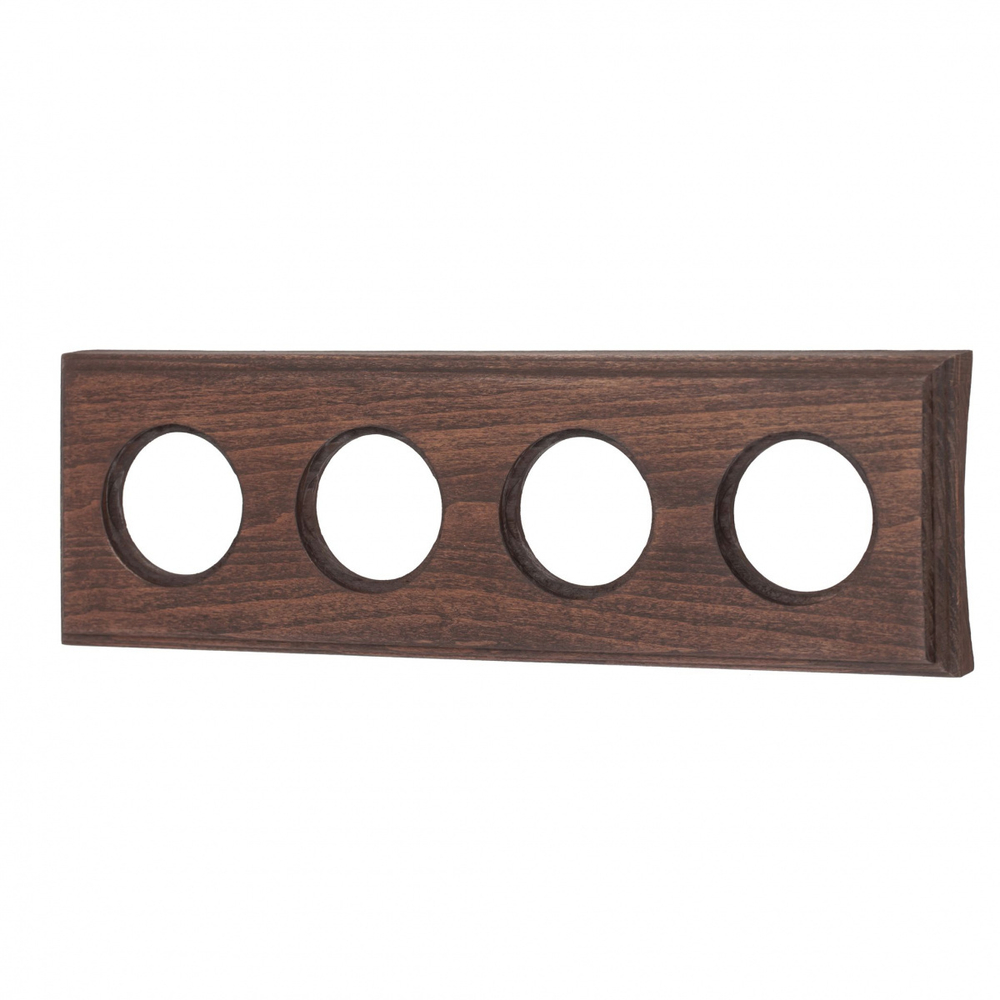 Рамка 4 постовая для скрытого монтажа (Винтаж на бревно 280 мм) BF4C28-640-18