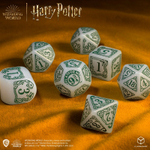 Harry Potter. Slytherin Modern Dice Set - White