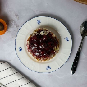 Тарелка десертная 16 см,коллекция "Blue Flower" P.L. Proff Cuisine