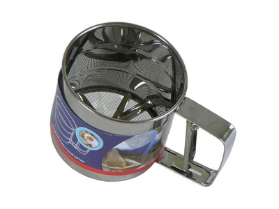 Сито-кружка для муки одинарная сетка 52812