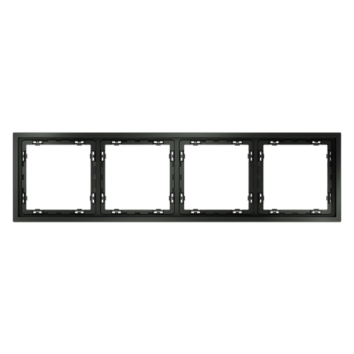 Рамка пластиковая VOLTUM S70 на 4 поста, (титан)