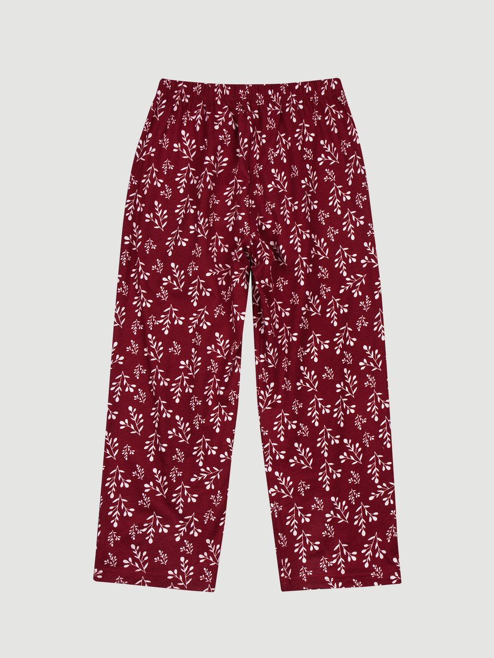 Пижама с воротником Mjölk Снежные веточки, уценка