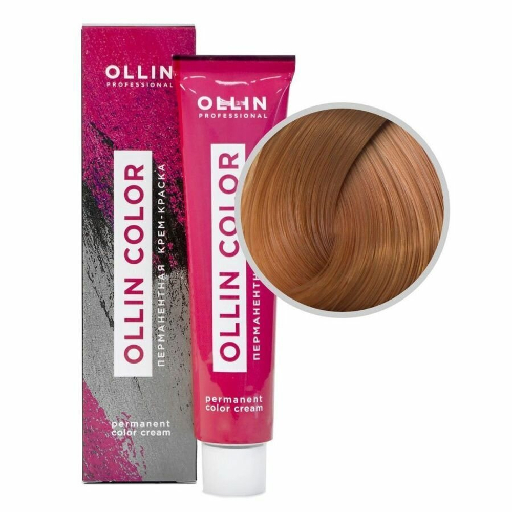 OLLIN COLOR 8/73 светло-русый коричнево-золотистый 60мл Перманентная крем-краска для волос