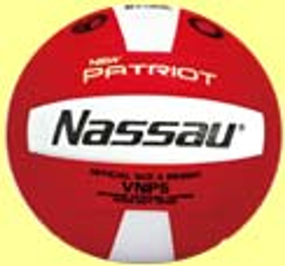 Волейбольный мяч Nassau PATRIOT красный