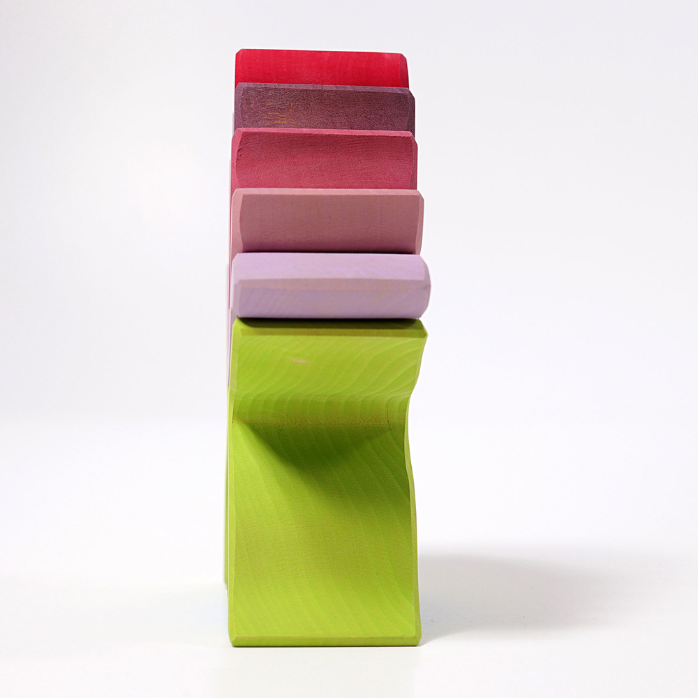 Деревянный балансир "Цветок", 9 деталей