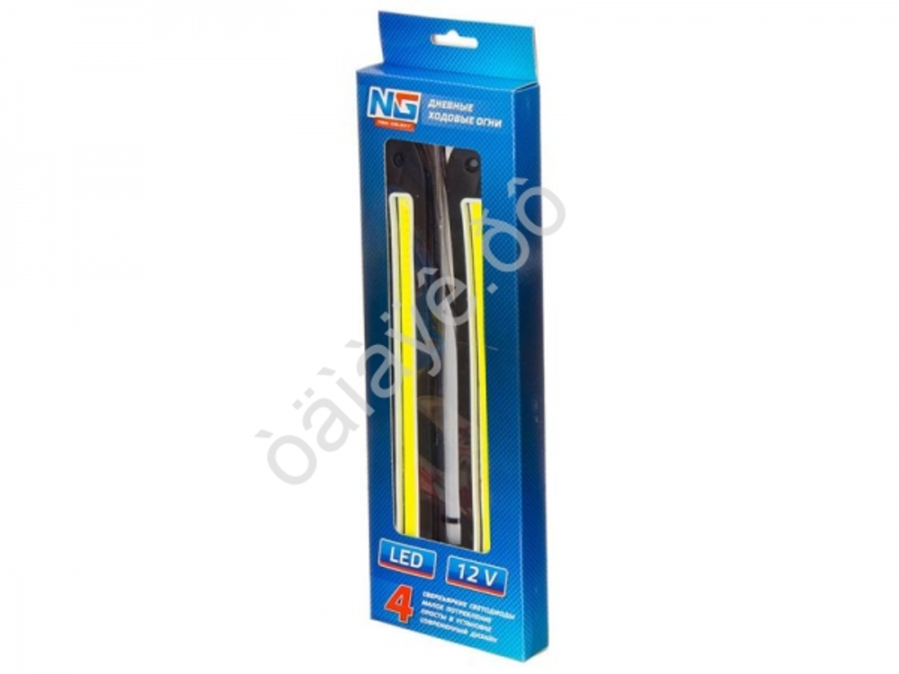 Ходовые огни LED -прямоуг DRL-COB -гибкие - широкие (101А\С101А) пара 702070/DRL-LD-LINE/20см-cob w