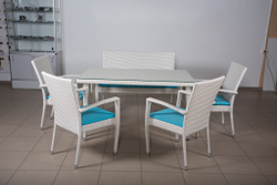 Лавка 2-х местная, коллекция Бали