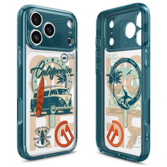 Чехол Spigen Ultra Hybrid c11 Series Huntington Edition (MagFit) для iPhone 17 Pro Max (ACS10169)