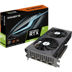Видеокарта Gigabyte PCI-E 4.0 GV-N3060EAGLE OC-12GD V2.0 LHR NVIDIA GeForce RTX 3060 12288Mb 192 GDDR6 1807/15000/HDMIx2/DPx2/HDCP Ret