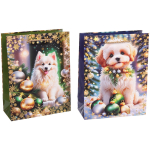 Пакет подарочный «Милые животные» 18*23*8 см, микс