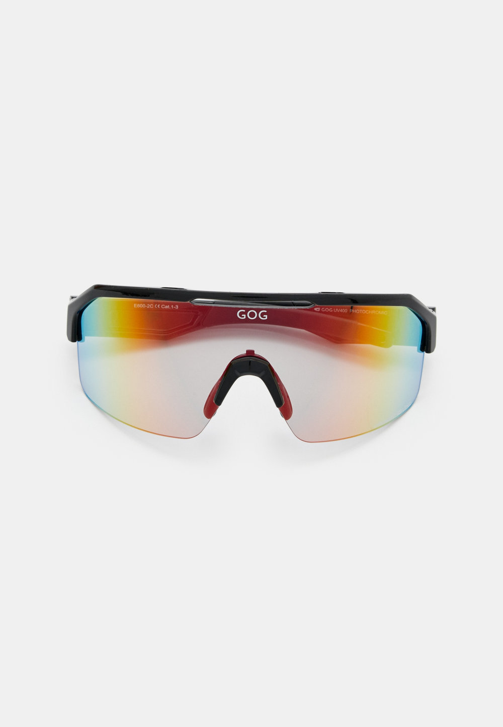 Спортивные очки GOG Thor C / Black / Photochromic Red Lens