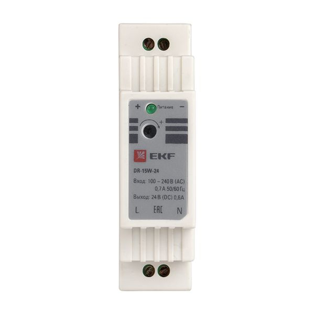 Блок питания 24В DR-15W-24 EKF PROxima