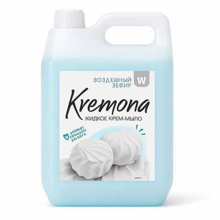 Жидкое мыло Kremona Воздушный Зефир 5 л
