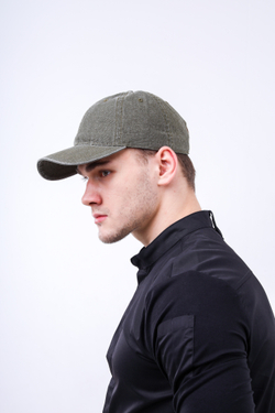 Бейсболка olive vintage